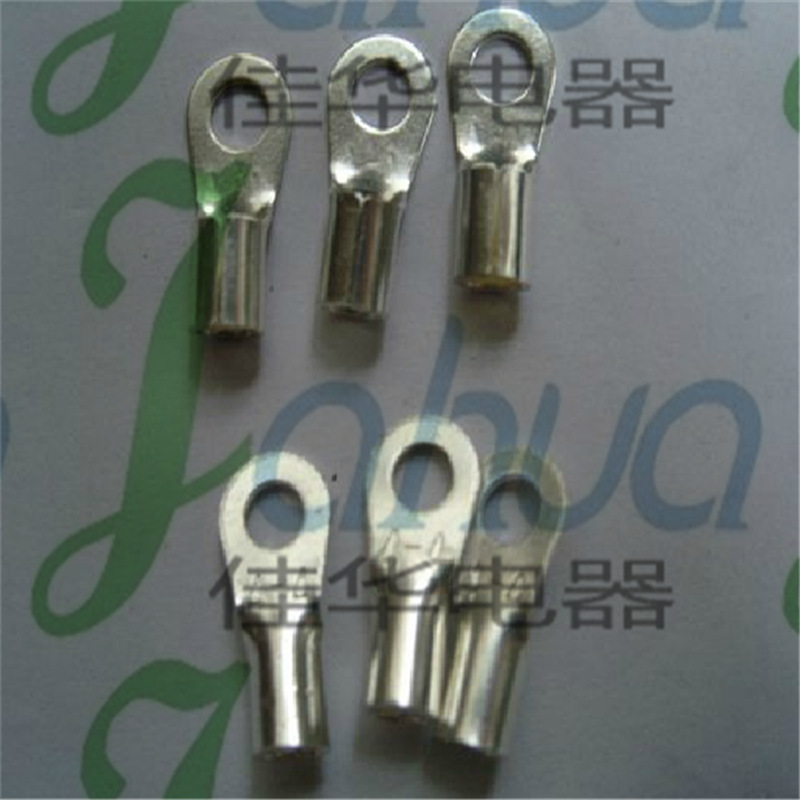 OT4-4 圆形接线端子 裸端头 冷压接线端子 黄铜