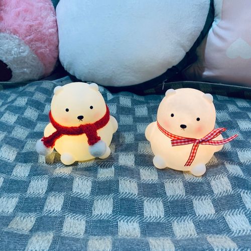Internet celebrity creative led Christmas snowman night light Christmas decorations ornaments luminous toys wholesale small gifts