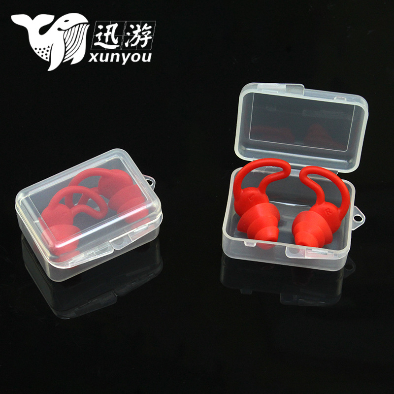 Aleta de tiburón tapones para los oídos de silicona Mute sueño tapones para los oídos reducción de ruido tapones para los oídos a prueba de sonido impermeable natación al por mayor anti-ruido