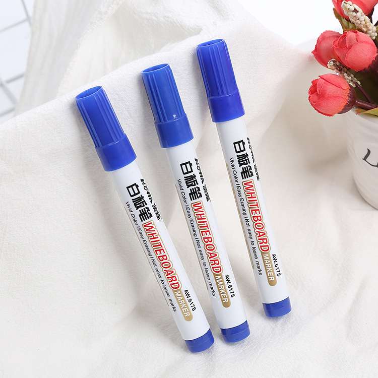 Bulk 6178 pizarra pluma Oficina papelería Rojo Negro Azul tres colores opcionales fácil de escribir fácil de limpiar pizarra accesorios pizarra pluma