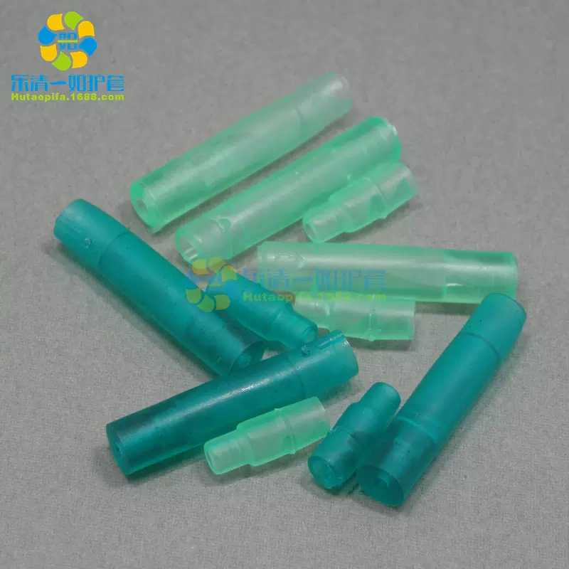 绿色子弹头4.0端子护套加长塑料端子套现货供应绝缘套管