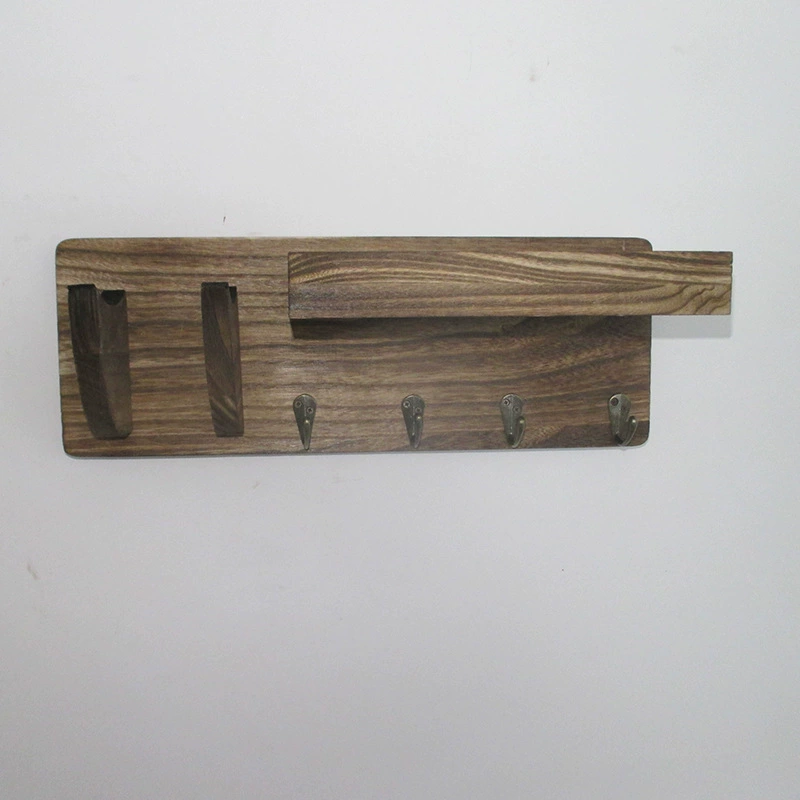 Настенная стойка для хранения Тунговая деревянная цветная вешалка для гитары Настенная стойка для хранения гитары Деревянная вешалка для одежды с крючком