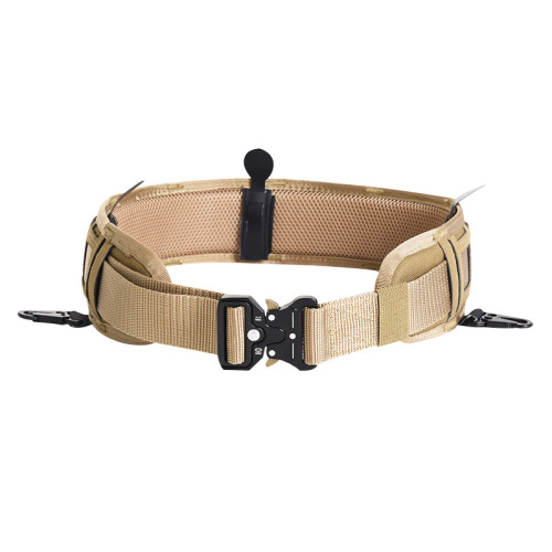 Cross-border best-selling outdoor MOLLE tactical waist bag with TMC laser cutting multi-functional tactical waist pouch CS belt set