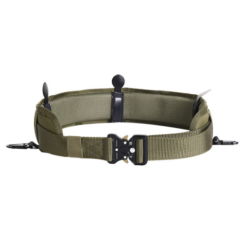 Cross-border best-selling outdoor MOLLE tactical waist bag with TMC laser cutting multi-functional tactical waist pouch CS belt set