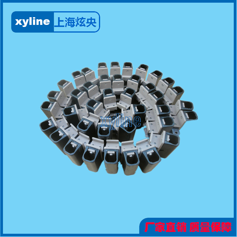 1873-D-K325夹瓶链板提升机转弯爬升链1873-D夹瓶夹罐提升链