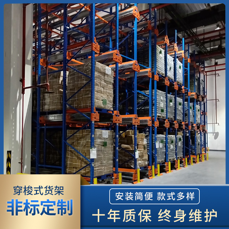 Cold chain logistics shuttle shelves