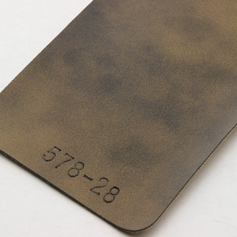 Simulation oil wax leather decorative leather Sauda leather material PU leather fabric shiny noodles imitation leather hard bag artificial leather leather