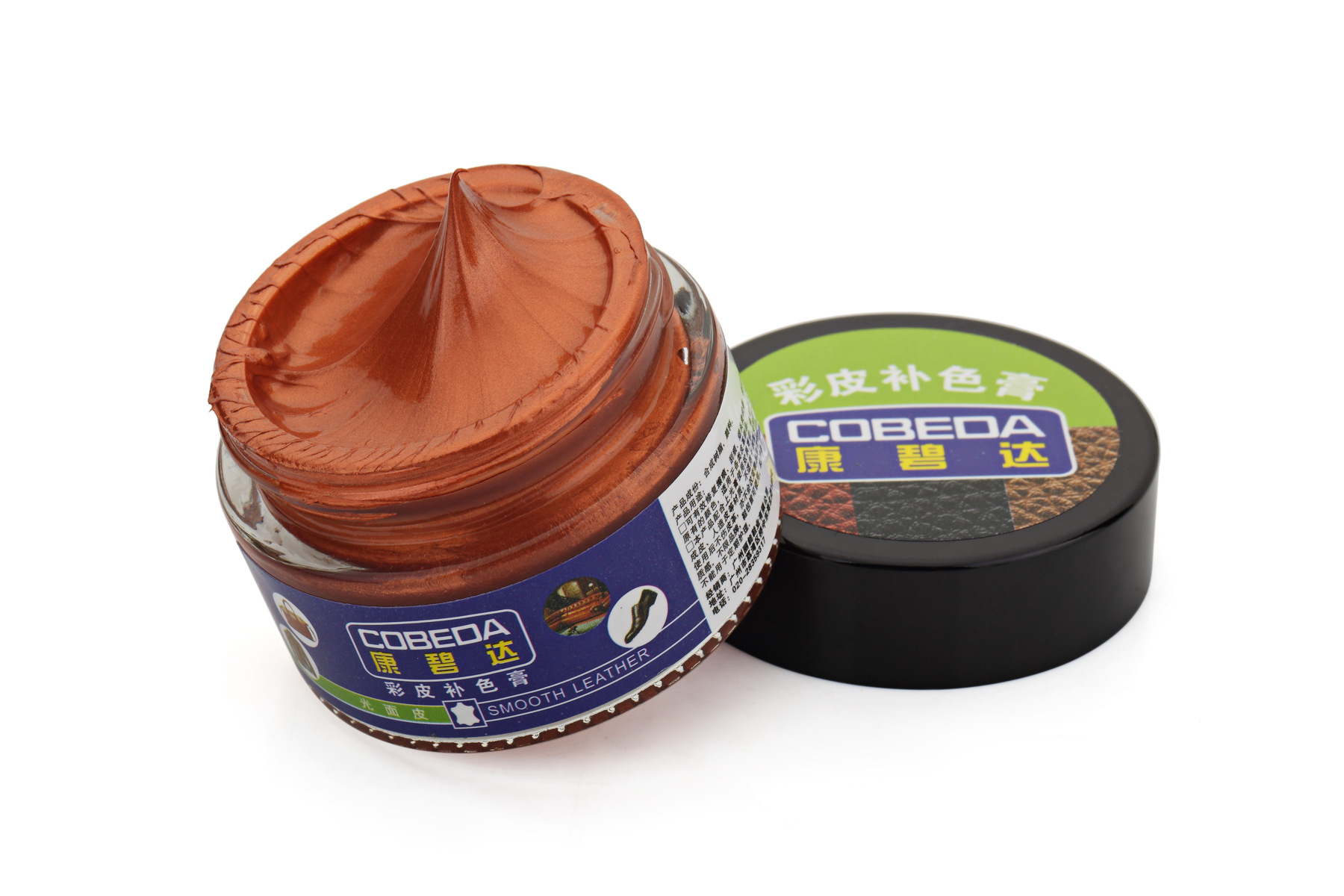 Color Cuero cuero color crema al por mayor teñido agua al por mayor fábrica directa protección ambiental material multicolor cuero agente de renovación