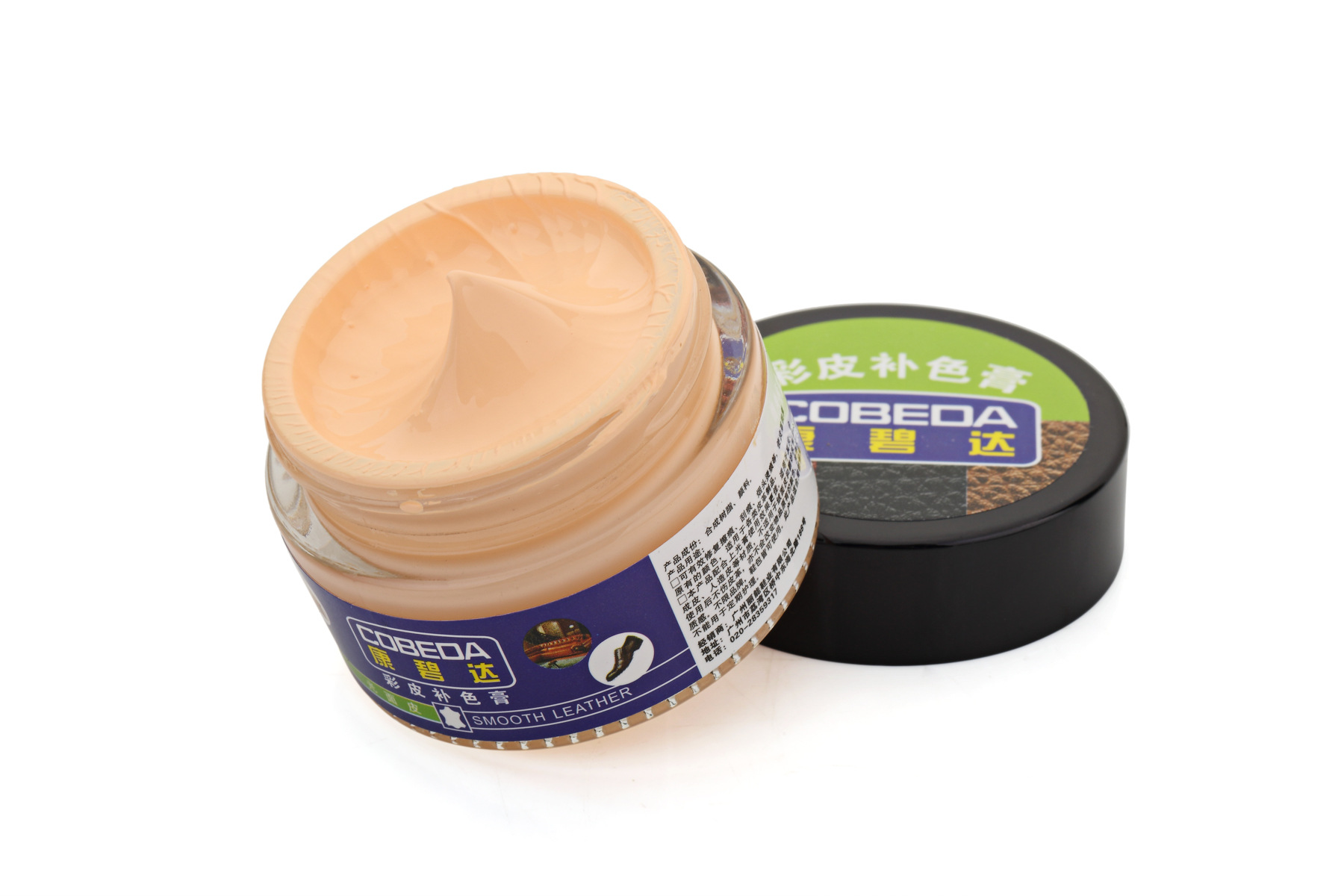 Color Cuero cuero color crema al por mayor teñido agua al por mayor fábrica directa protección ambiental material multicolor cuero agente de renovación