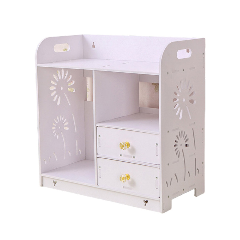 Caja de almacenamiento de cosméticos cajón de cabecera tocador productos para el cuidado de la piel Escritorio de oficina