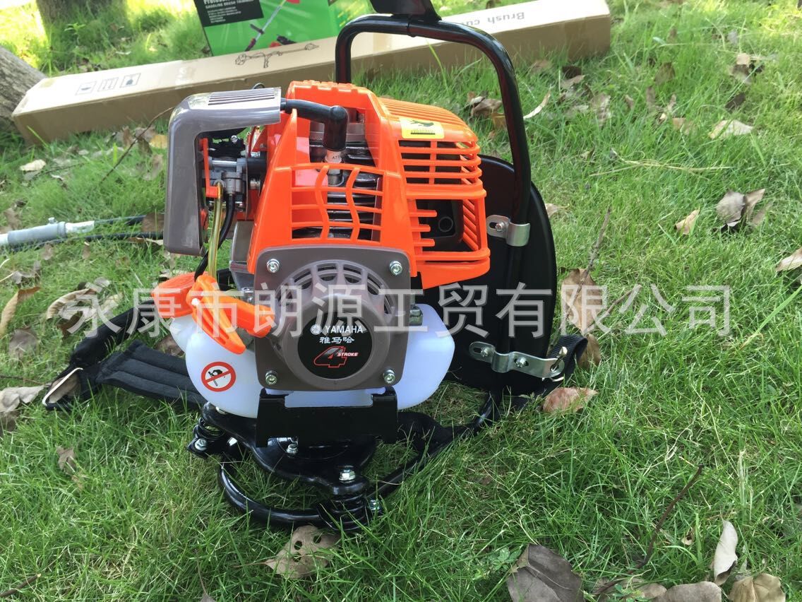 四冲程雅马哈背负式小型小麦水稻牧草收割机 割稻机 割草机