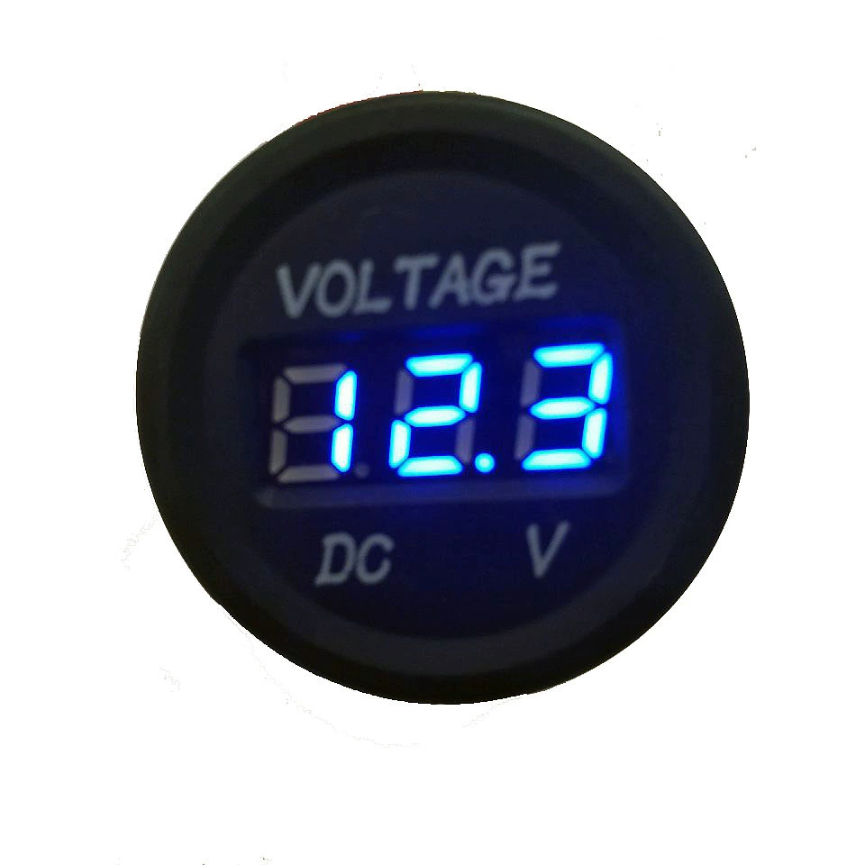 Мониторинг входного напряжения DC12-24V математический дисплей