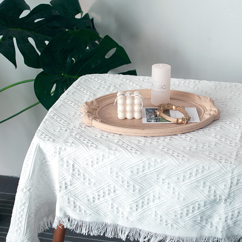 Engrosada tridimensional borla patrón de fondo paño fotografía props alimentos joyería ropa mantel decoración a juego