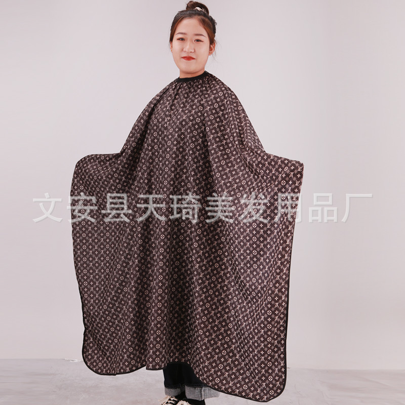 Capa grande para barbería, delantal de corte de pelo antiadherente, chal de peluquería, capa de salón, envío directo transfronterizo de moda. image 4