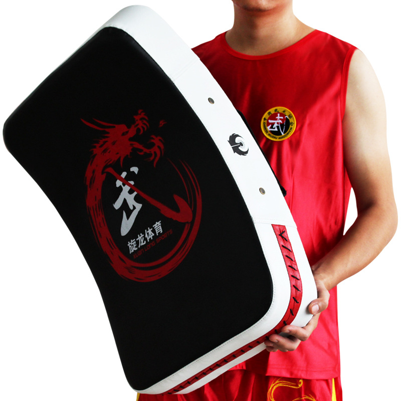 Dragon big Sanda foot target taekwondo target boxing hand target boxing target handle handle handle baffle Thai boxing supplies