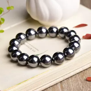 晶尧 天然太赫兹手串Terahertz能量石手链4-16mm跨境饰品瞬间融冰