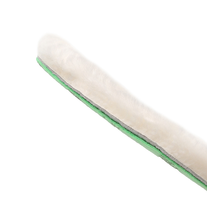 Invierno de lana de piel integrada de los hombres Plantilla de algodón de lana forrada de lana caliente hecho a mano de los hombres de la plantilla de regalo de alta calidad