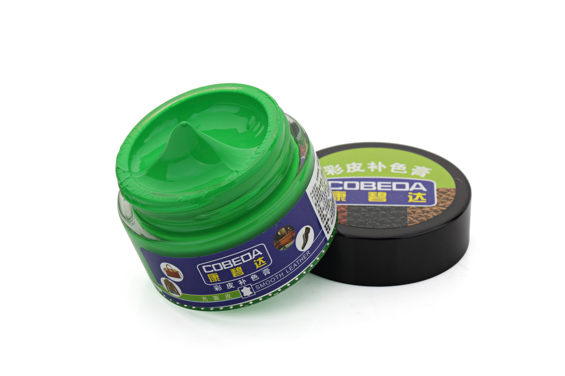 Color Cuero cuero color crema al por mayor teñido agua al por mayor fábrica directa protección ambiental material multicolor cuero agente de renovación