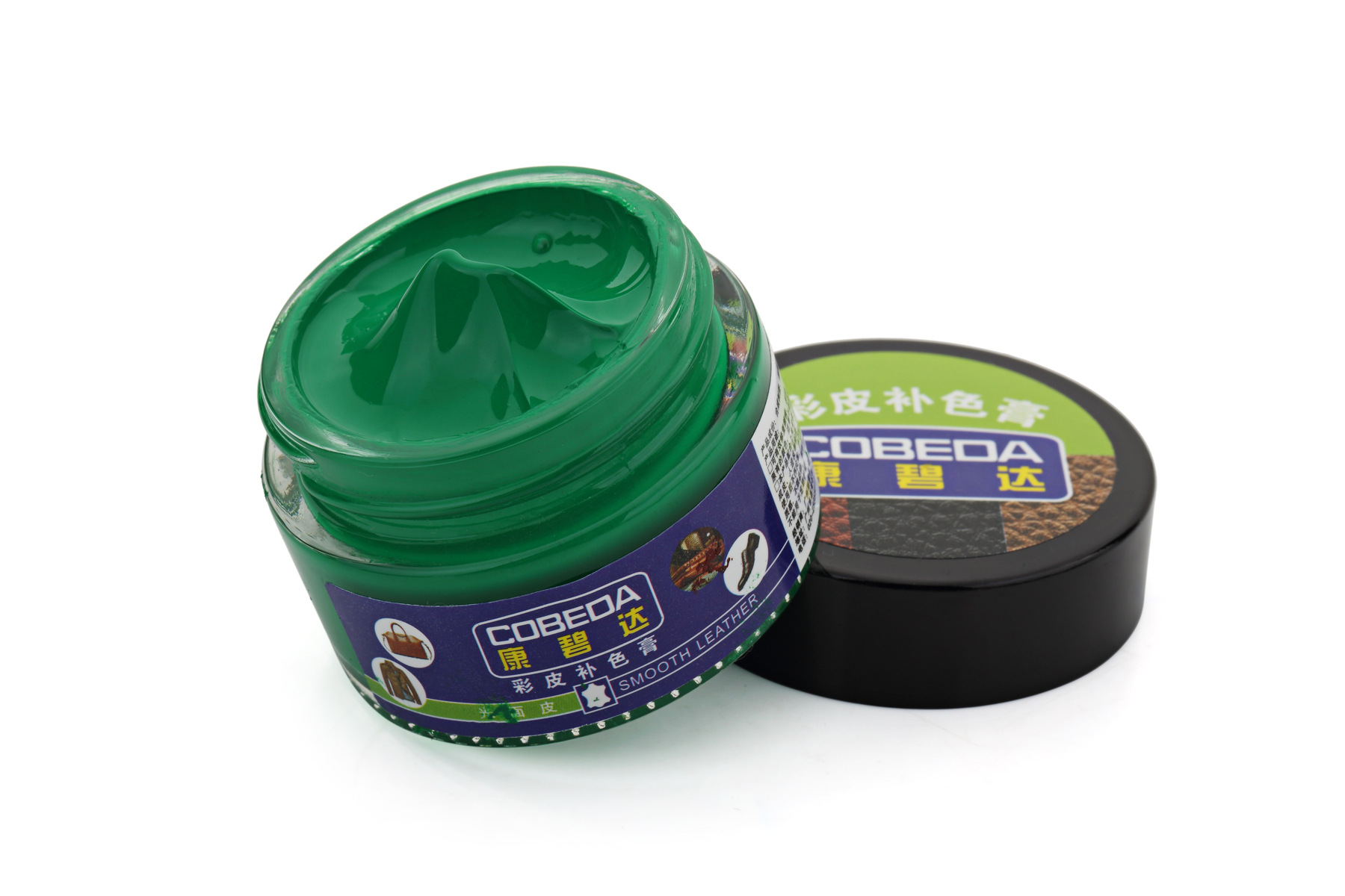 Color Cuero cuero color crema al por mayor teñido agua al por mayor fábrica directa protección ambiental material multicolor cuero agente de renovación