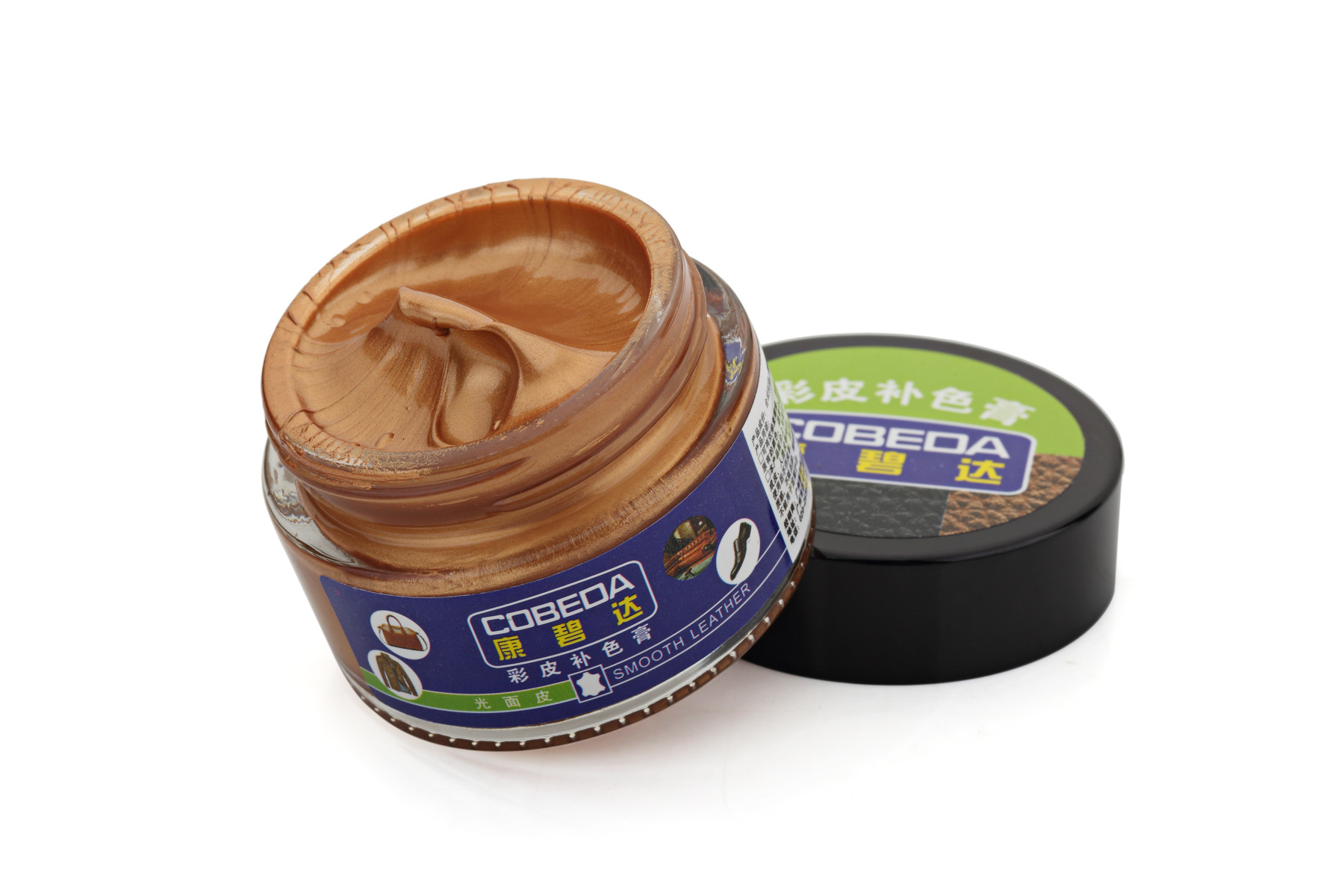 Color Cuero cuero color crema al por mayor teñido agua al por mayor fábrica directa protección ambiental material multicolor cuero agente de renovación