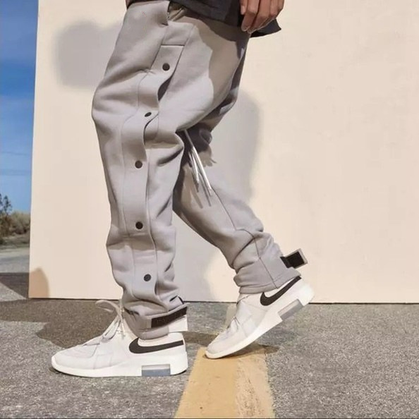 Fog Essentials Collaboration Air Snap-Button Pants Trendy Velcro Basketball Pants Sweatpants Loose Long Pants Zgpb Fog Essentials Collaboration Air Snap-Button Pants Trendy Velcro Basketball Pants Sweatpants Loose Long Pants Zgpb