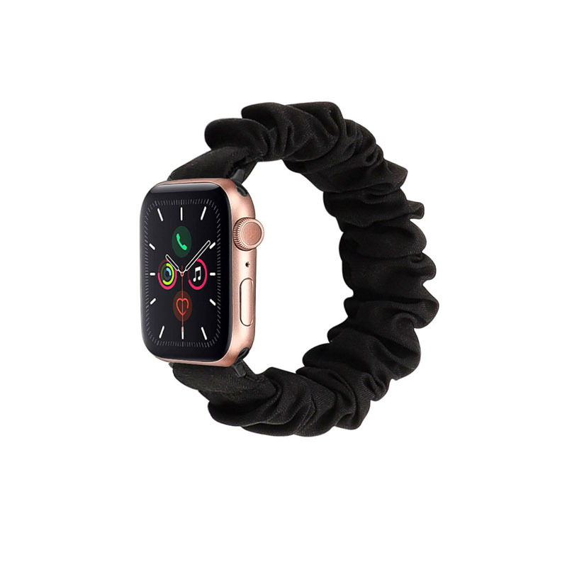 Apple correa de reloj adecuado para Apple watch3 4 56 se 7 8 generación intestino grueso banda de pelo Correa pulsera