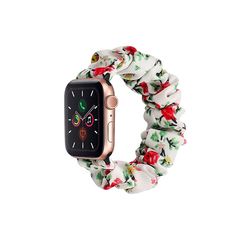 Apple correa de reloj adecuado para Apple watch3 4 56 se 7 8 generación intestino grueso banda de pelo Correa pulsera