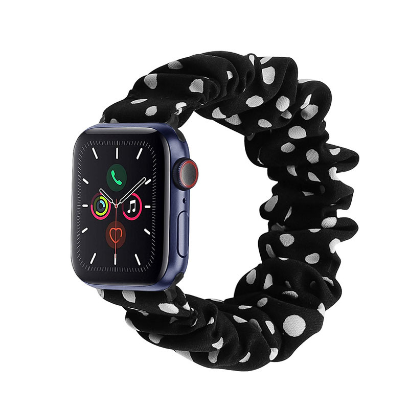 Apple correa de reloj adecuado para Apple watch3 4 56 se 7 8 generación intestino grueso banda de pelo Correa pulsera