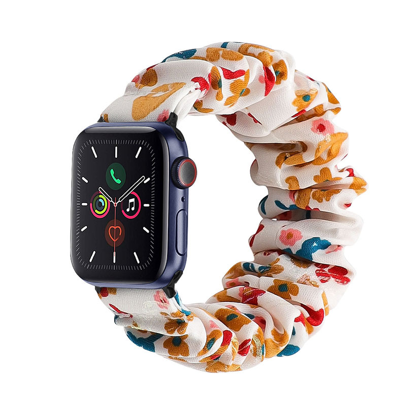 Apple correa de reloj adecuado para Apple watch3 4 56 se 7 8 generación intestino grueso banda de pelo Correa pulsera