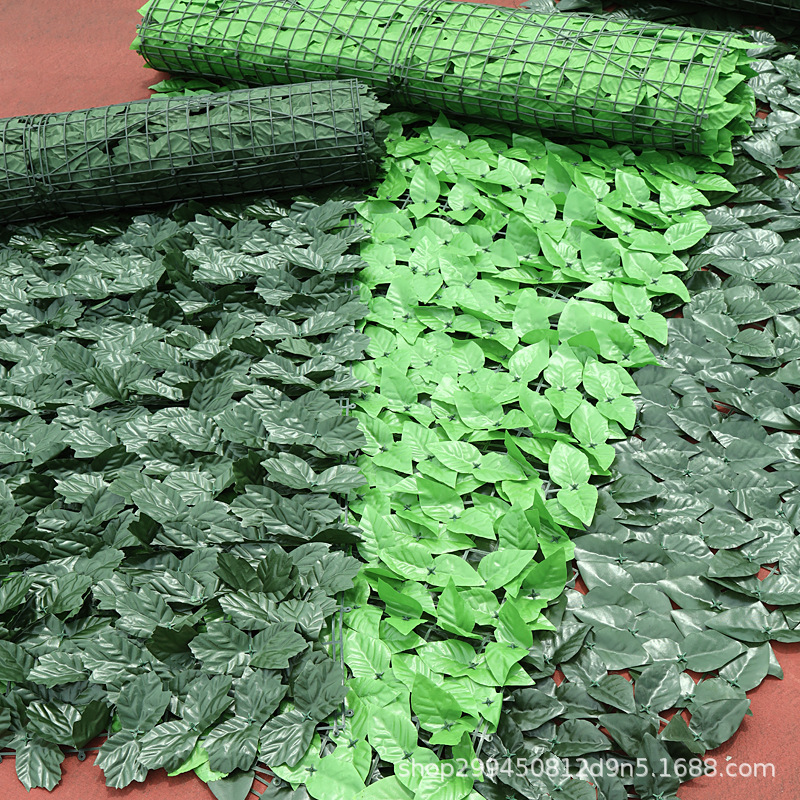 Cross-Border Direct Supply of Simulated Plastic Fence, Courtyard Fence, Simulated Plant Wall, Outdoor Garden Green Leaf Fence Cross-Border Direct Supply of Simulated Plastic Fence, Courtyard Fence, Simulated Plant Wall, Outdoor Garden Green Leaf Fence