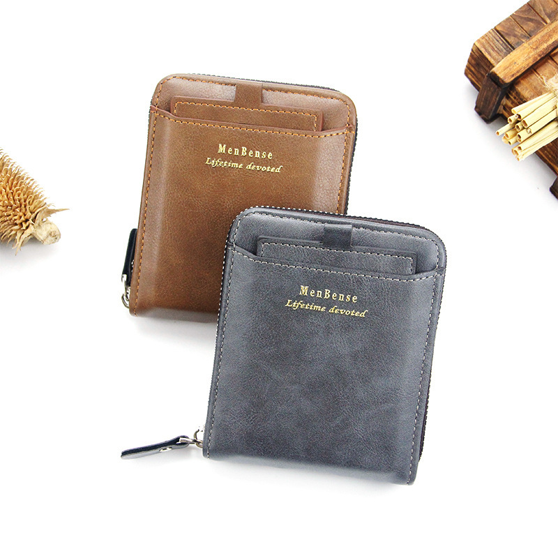 New Men's Wallet Fashion Men's Short Wallet Wallet Coin Purse Zipper Bag Multi-Card Card Holder Wholesale New Men's Wallet Fashion Men's Short Wallet Wallet Coin Purse Zipper Bag Multi-Card Card Holder Wholesale