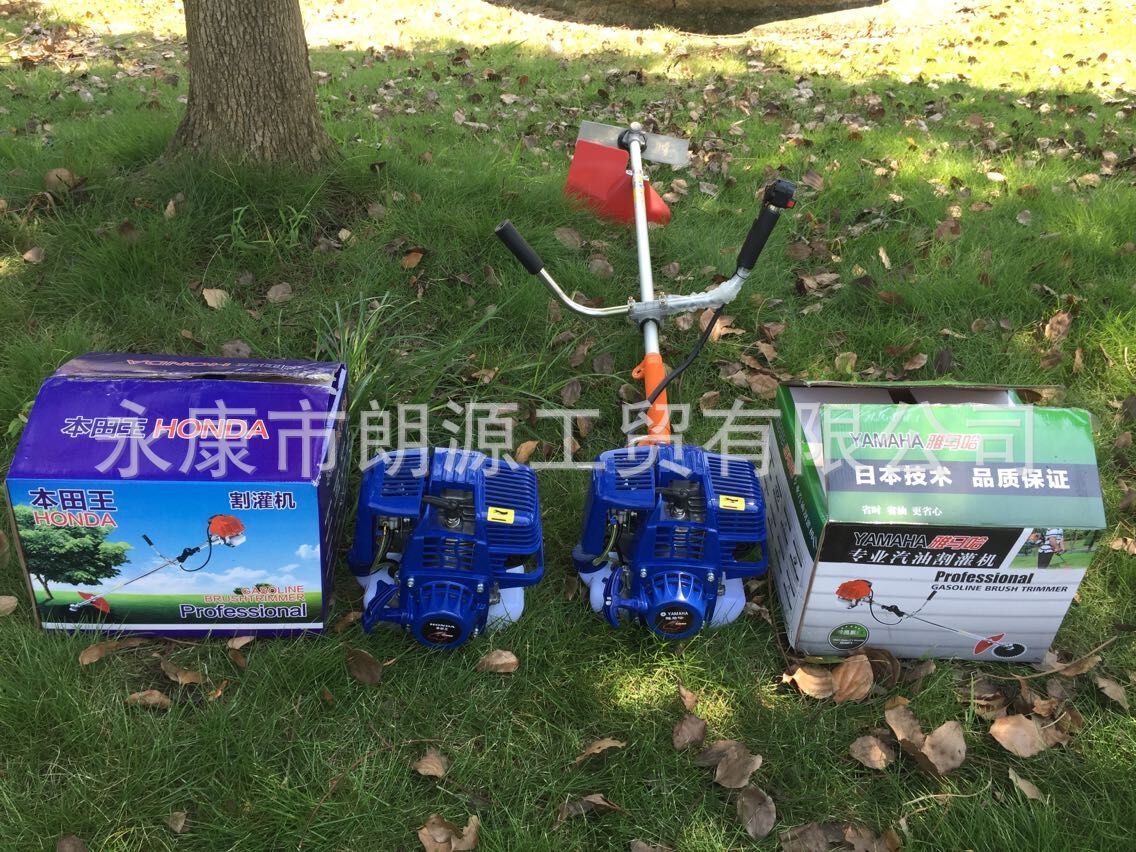 四冲程139侧挂式割草机  小麦水稻芦苇麦草玉米秆收割 膜片式