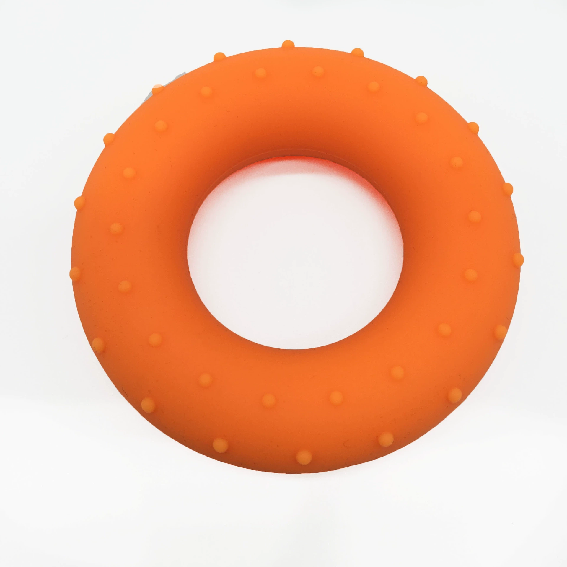 Silicone grip force O -shaped grip power ring decompression massage ring circular grip circle divided finger grip power