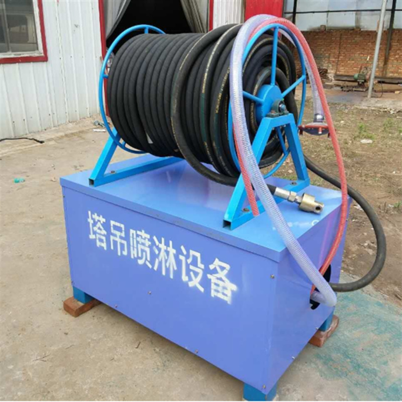 现货供应120米建筑工地塔吊喷淋系统 高空塔机喷洒除尘设备喷雾机