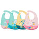 Children's Dining Bib Baby's Slipper Waterproof Bib Wash-Free Silicone Rice Bucket Baby's Soft Slipper