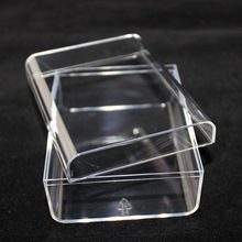 电子烟水晶包装盒 小型透明水晶盒GS-19盒 PS高档盒 塑胶盒厂家