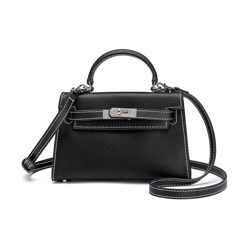 2025 nuevo bolso de pu con estampado de palma para mujer mini bolso Kelly bolso para mujer bolso de hombro bolso explosivo transfronterizo