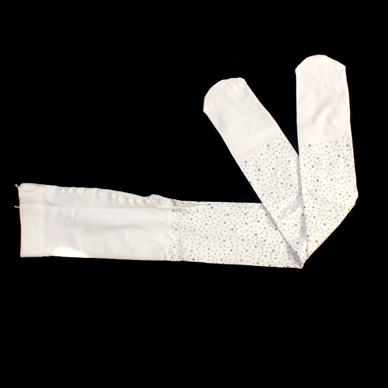 Плюшевые колготки Velvet Swan Diamond, демисезонные бархатные носки с стразами, цельный комплект