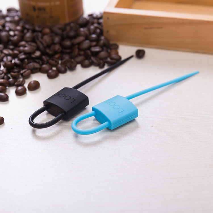 Cintas de silicona reutilizables para organización, pack de 3 