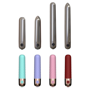 10 Frequency Charging Mini Bullet Vibrator Full Silicone Bullet Vibrator Adult Supplies Female Masturbator