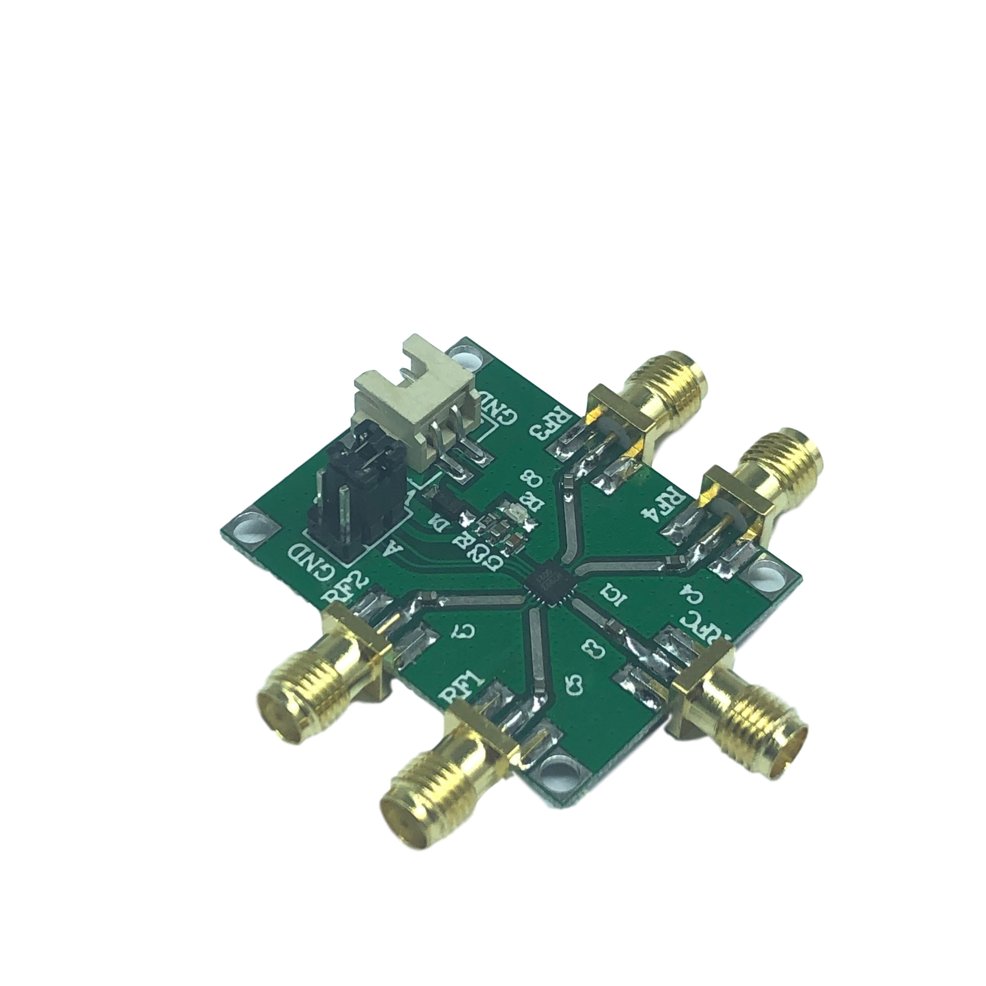 HMC7992模块非反射式0.1 GHz至6.0 GHz单刀四掷(SP4T)硅开关