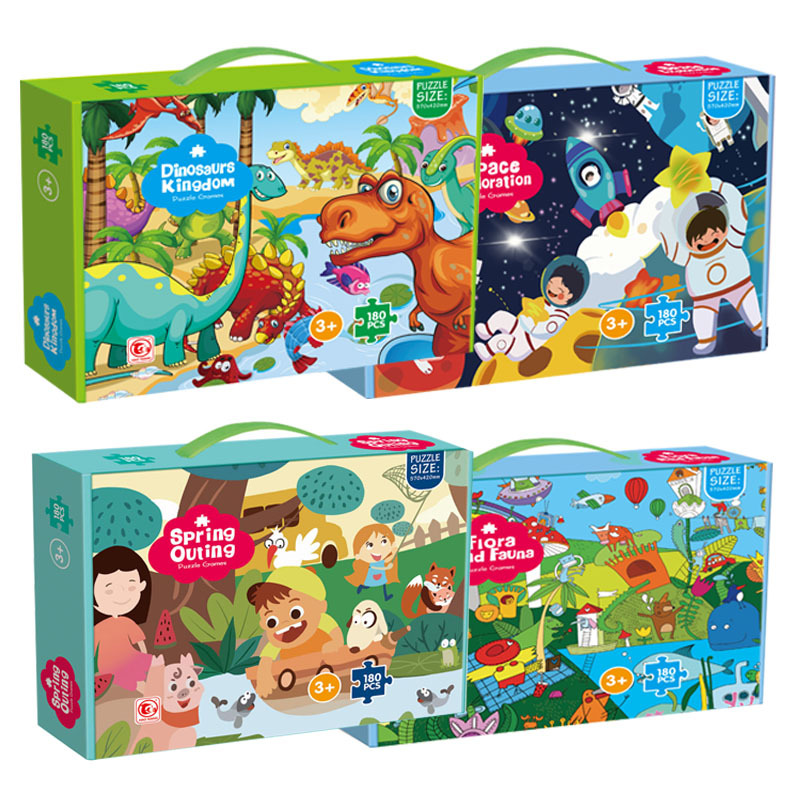 Cross-Border Popular Cartoon Puzzle Toys for Boys and Girls Aged 3-5, Kindergarten Baby Gifts, Foreign Trade Wholesale Cross-Border Popular Cartoon Puzzle Toys for Boys and Girls Aged 3-5, Kindergarten Baby Gifts, Foreign Trade Wholesale