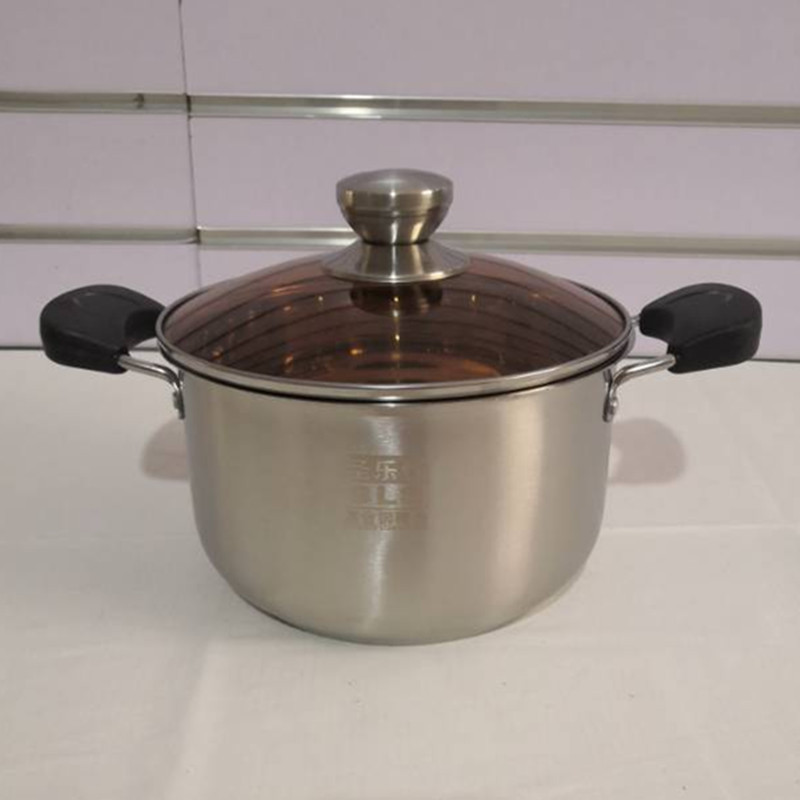 Shengluxi Milk Pot, Composite Steel Milk Pot, Double-Eared Milk Pot, Non-Magnetic Soup Pot, Single-Bottom Milk Pot, Large Quantity Preferential Milk Pot Shengluxi Milk Pot, Composite Steel Milk Pot, Double-Eared Milk Pot, Non-Magnetic Soup Pot, Single-Bottom Milk Pot, Large Quantity Preferential Milk Pot