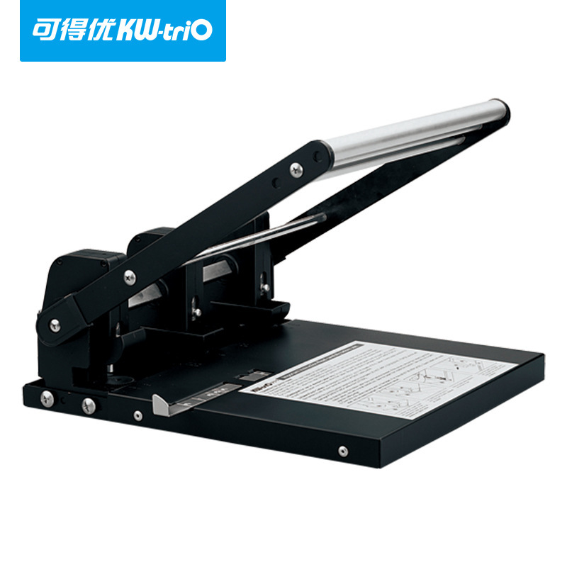 Kedoyo (KW-triO)3 Agujeros 4 agujeros resistente agujero ajustable distancia puncher 150 páginas puncher
