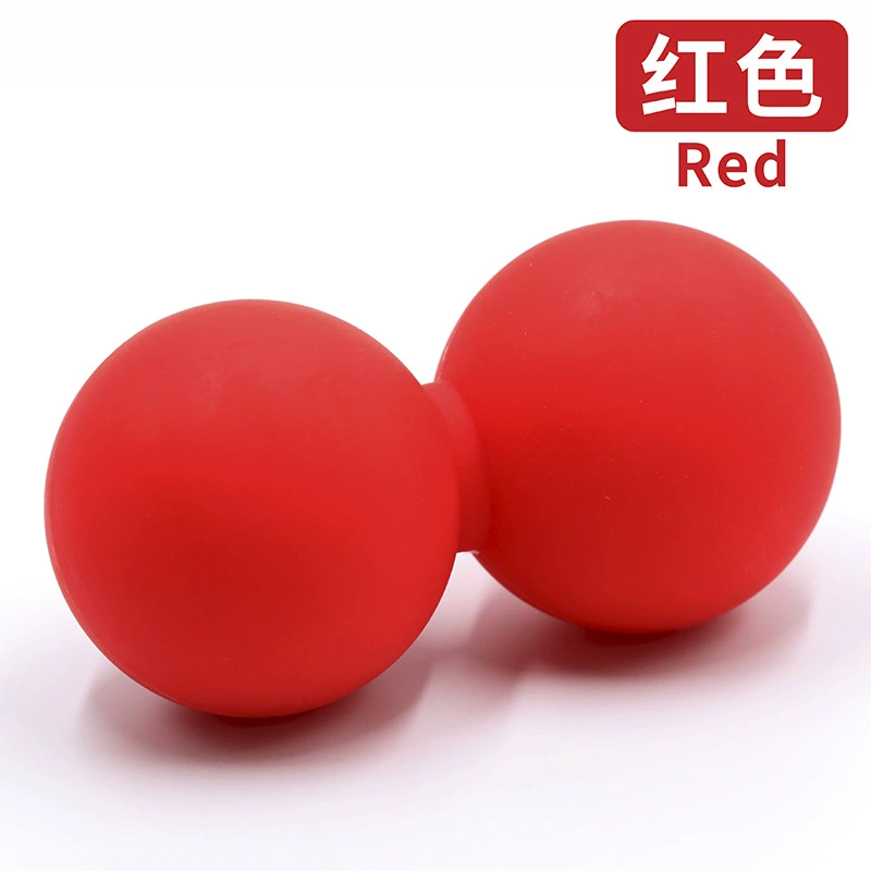 Силиконовый ореховый шар йога фасция конъюгирован Double Ball мышечная шея стопа голова шея массажный шар для йоги