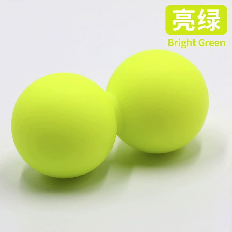 Силиконовый ореховый шар йога фасция конъюгирован Double Ball мышечная шея стопа голова шея массажный шар для йоги