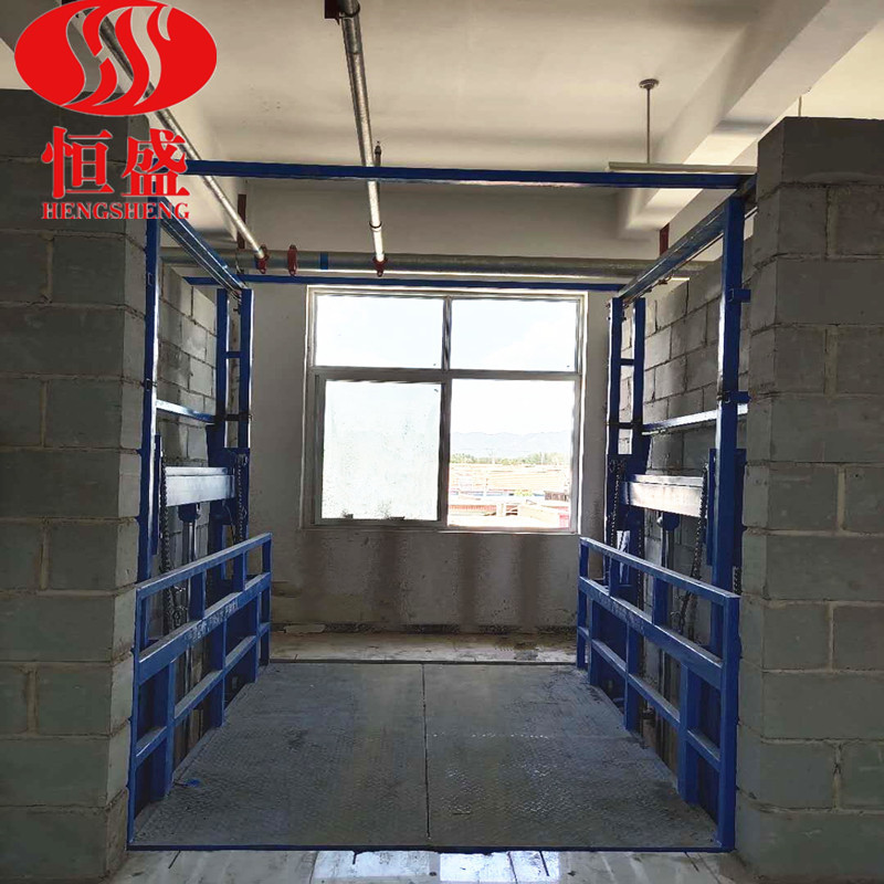 厂房升降货梯厂房装卸货平台货物提升机工地液压货梯厂房升降货梯