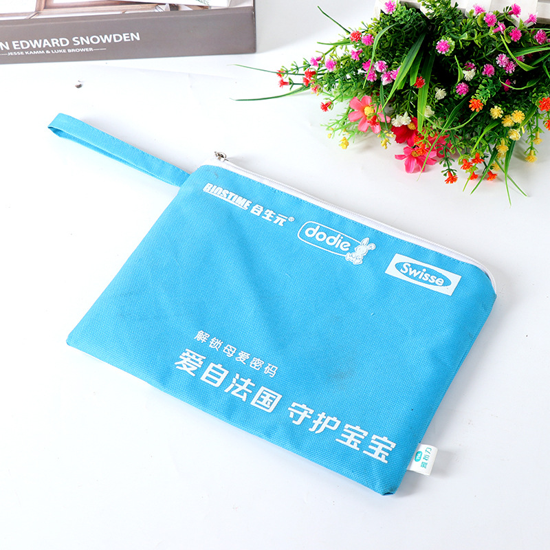 Pantalla de seda publicidad logo bolsa de lona color personalizado impresión estudiante papelería almacenamiento bolso personalizado al por mayor