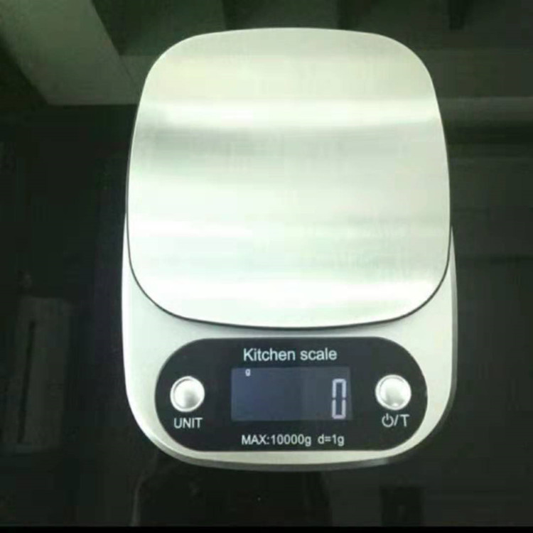 Balanza electrónica de cocina de acero inoxidable balanza electrónica de gramos balanza electrónica de alimentos domésticos pesando gramos