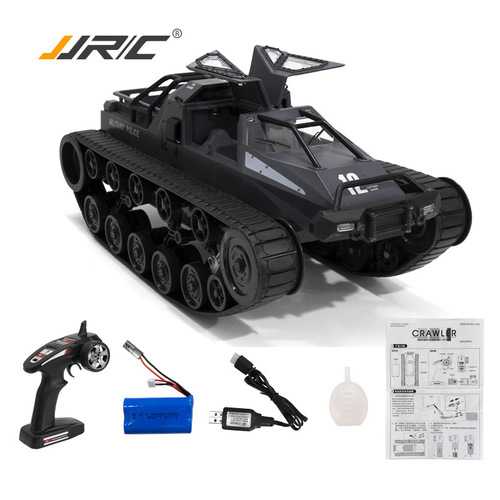 Remote Control Spray Off-Road Tank 1:12 Stunt Car Toy 2.4G High-Speed Car Rechargeable Full-Track Climbing